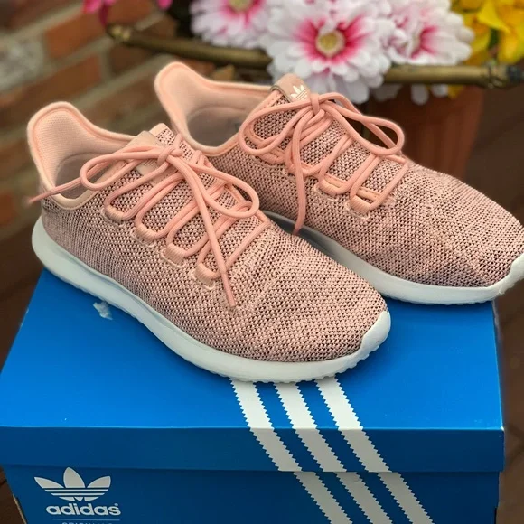 adidas gazelle silver green womens Adidas Tubular Sneakers Gray Shadow Knit US Size W-6.5